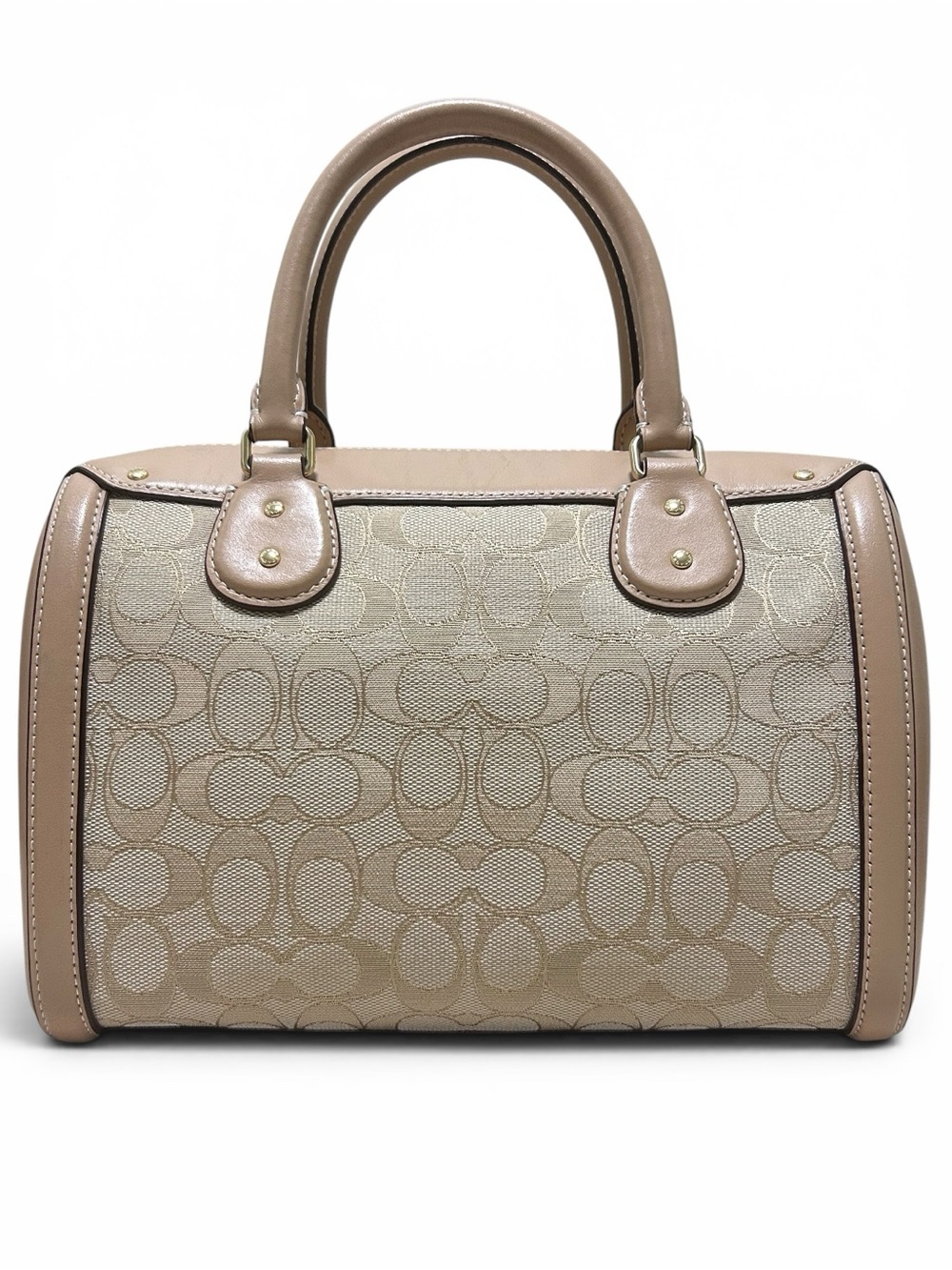 COACH Elevated Leather Ivie Bennett Satchel/Crossbody w/Matching Wallet - Picture 3 of 16